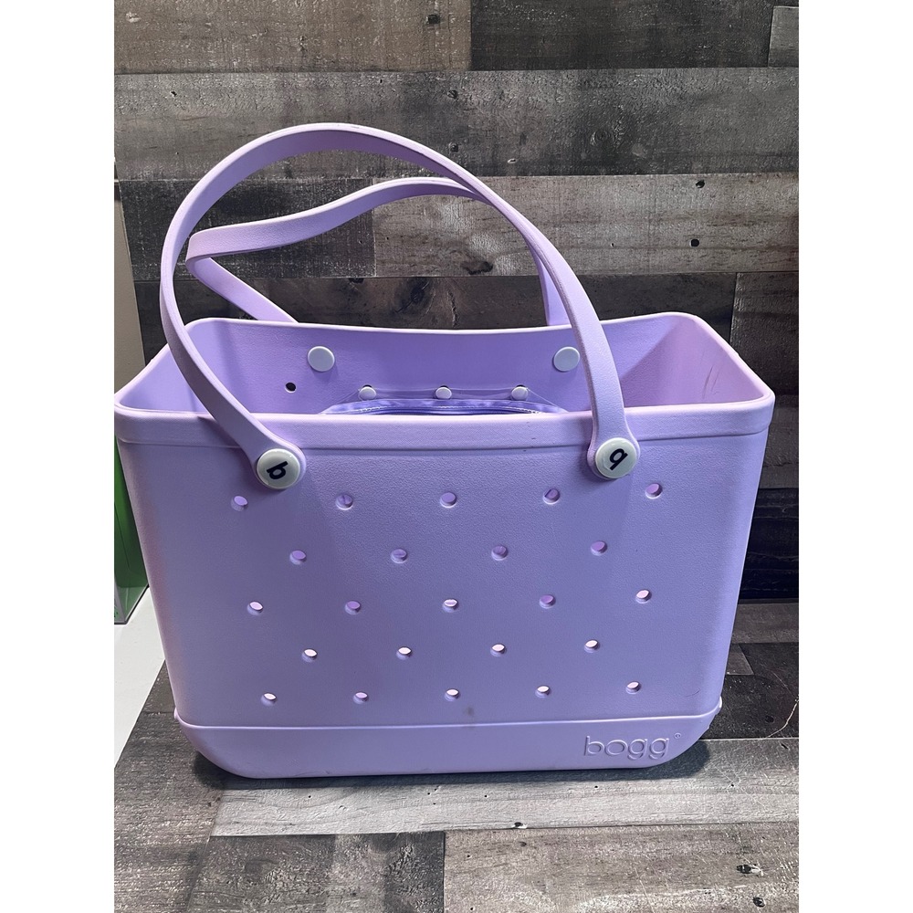 Bogg Bag Baby Bogg Tote Lilac Purple Waterproof Washable Small Beach Bag EX4408